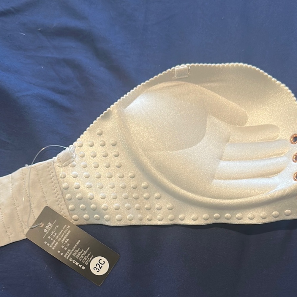 Elegant Cream No Wire Bra